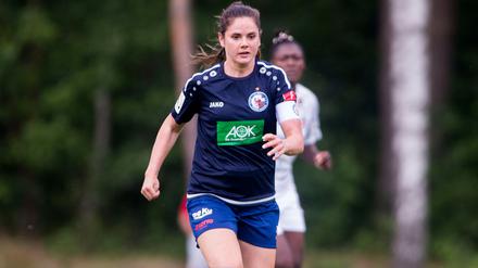 Sarah Zadrazil verlässt Potsdam in Richtung München.