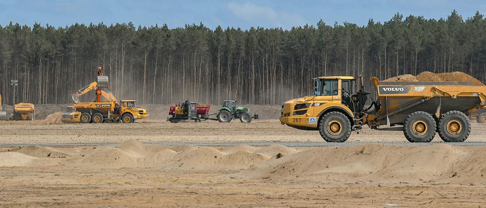 Ab 2021 will Tesla in Grünheide rund 500.000 Elektroautos im Jahr bauen.