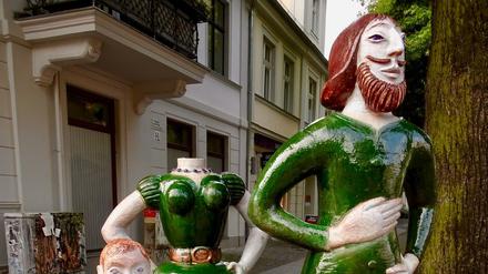 Passanten in der Brandenburger Straße bot sich am Samstag ein trauriger Anblick.  