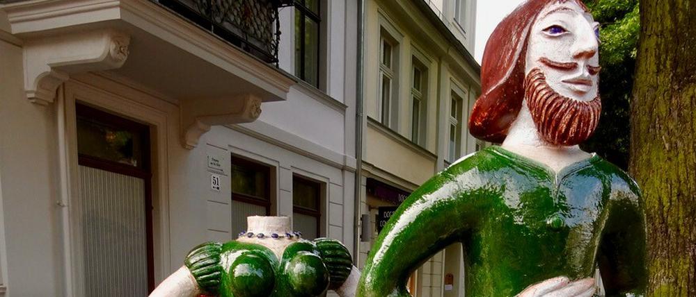 Passanten in der Brandenburger Straße bot sich am Samstag ein trauriger Anblick.