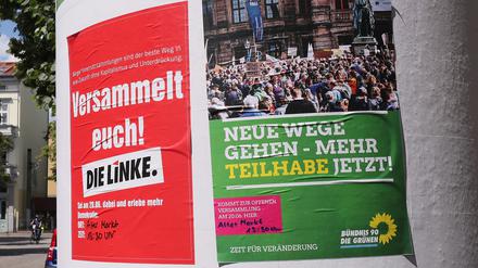 Keine von den beiden Parteien hat zu einer Versammlung am Samstag am Alten Markt aufgerufen.