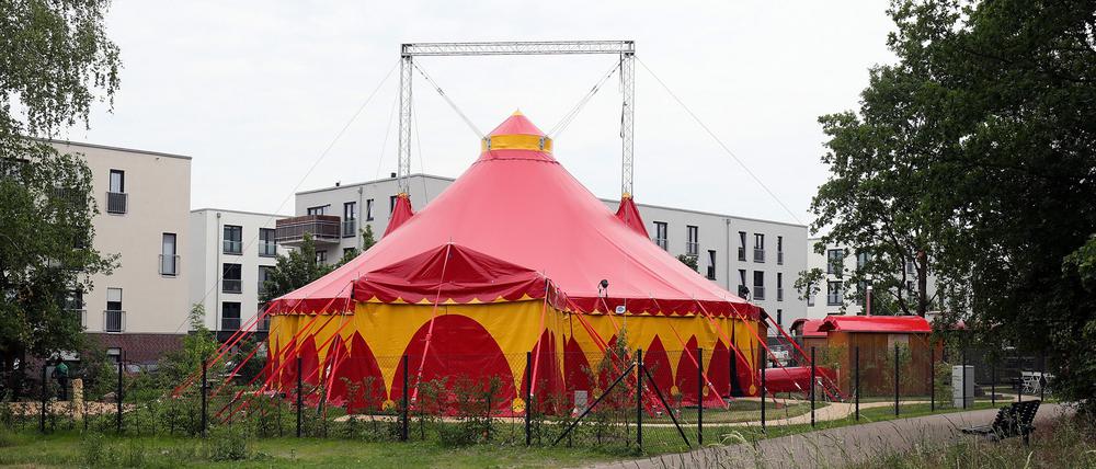 Anwohner wollen gegen den Standort des Kinder- und Jugendcircus Montelino klagen.