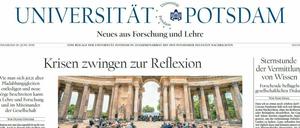 PNN-Beilage "Universität Potsdam" vom 20. Juni 2020.