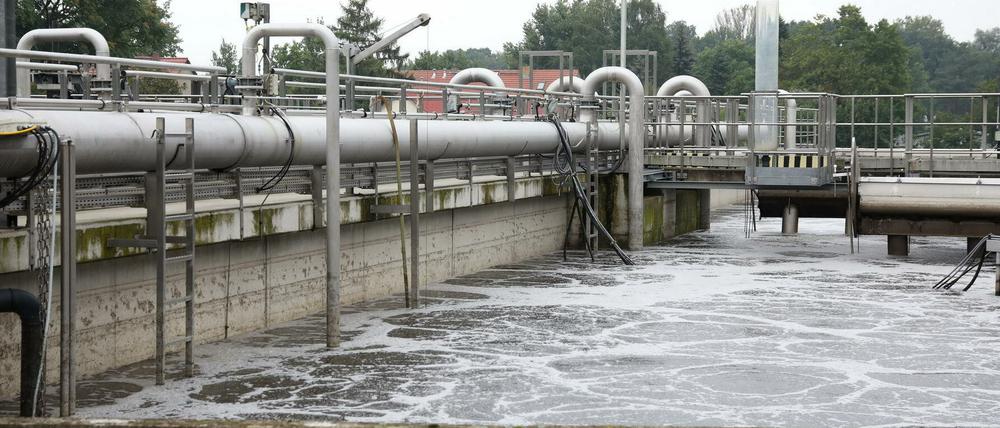 Potsdams Abwasser wird in einer Anlage im Norden der Stadt aufbereitet