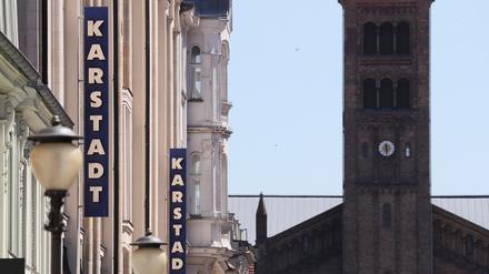Die Potsdamer Karstadt-Filiale in der Brandenburger Straße.