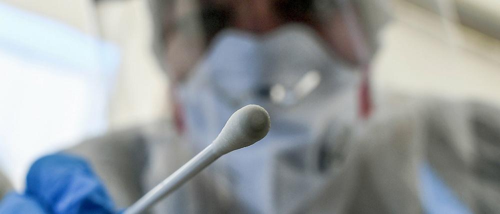 Das Geschehen in dem Übergangswohnheim Seddiner See wird vom Gesundheitsamt beobachtet. (Symboldbild)