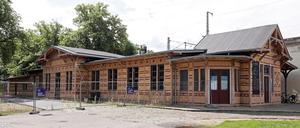Der Bürgerbahnhof, am Bahnhof Potsdam Park Sanssouci.