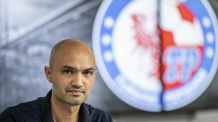 Sofian Chahed, Cheftrainer von Turbine Potsdam.