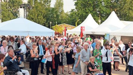 Dauerbrenner im Sponsoringbericht. Der „Brandenburger Sommerabend“ in Potsdam, hier im vergangenen Jahr, wird von den großen Firmen des Landes gerne kräftig unterstützt. Allein im Jahr 2018 flossen mehr als 280.000 Euro.
