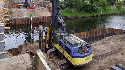 Die neue Rammrathbrücke soll 2021 fertig werden. 