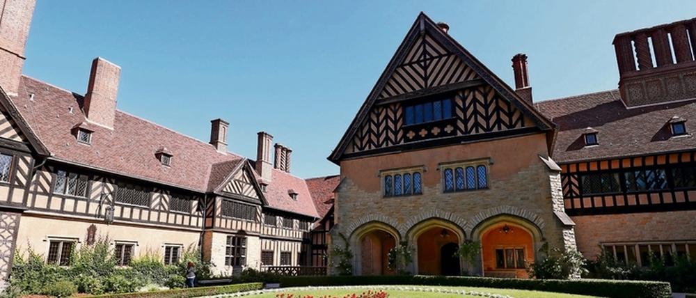 Derzeit dürfen maximal 215 Besucher täglich das Schloss Cecilienhof betreten. 