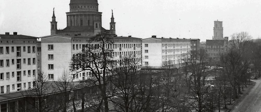 So sah es einst aus am Kanalabschnitt zwischen Post und Berliner Straße.
