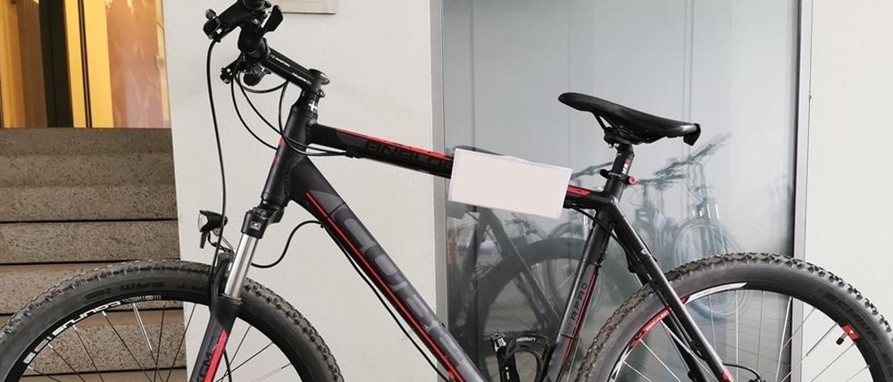 Die Diebe hatten es vor allem auf hochwertige Mountainbikes wie dieses der Marke Cube abgesehen.
