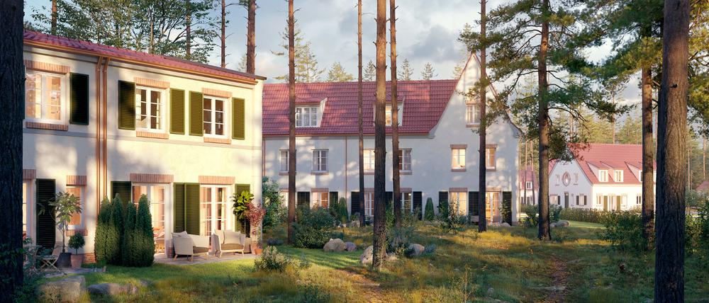 Wegen der Nachfrage, entstehen in Beelitz neue Wohngebiete. Etwa das Wohnquartier für 3500 Einwohner in Beelitz-Heilstätten.