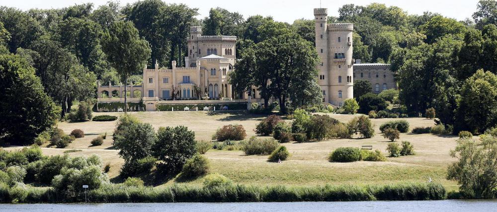 Die Trockenheit hat dem Park Babelsberg, wie hier im Bild zu sehen, bereits 2018 zugesetzt. 