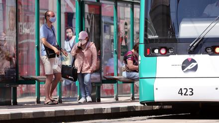 Klare Linie: Wer die Maske nicht tragen will, soll aussteigen.