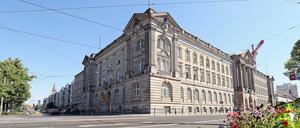 Das Gebäude der Hauptpost