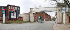 Der Haupteingang des Studio Babelsberg.