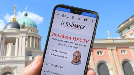 Der PNN-Newsletter  - heute von Peer Straube.