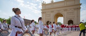 Die Saisoneröffnung des Fanfarenzug in 2019.