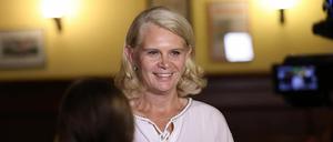 Saskia Ludwig (CDU) will im Bundestagswahlkampf 2021 in Potsdam antreten.
