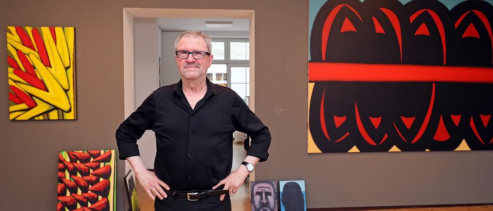 Hans-Hendrik Grimmling stellt in der Galerie Sperl aus.