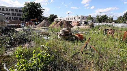 Das Leben ist eine Baustelle: In der Gagarinstraße wird der Altbau saniert