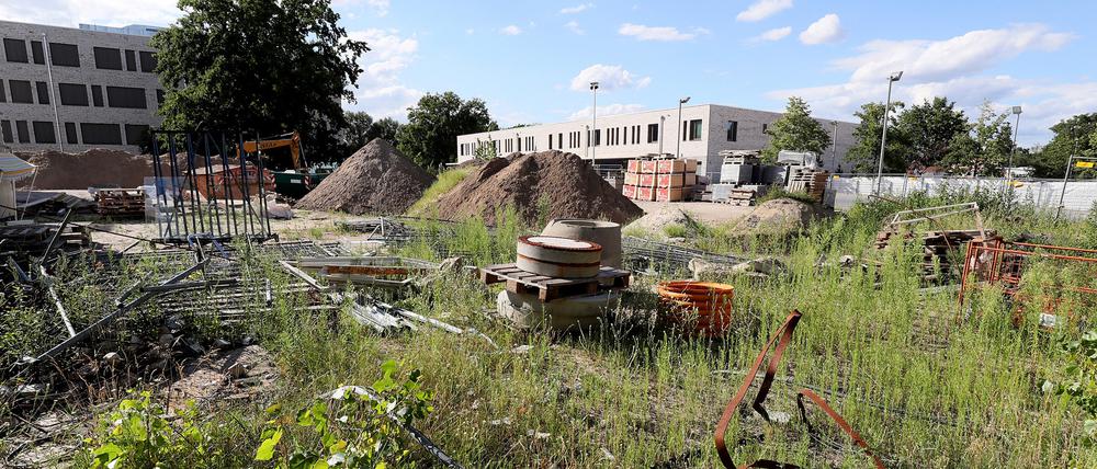 Das Leben ist eine Baustelle: In der Gagarinstraße wird der Altbau saniert