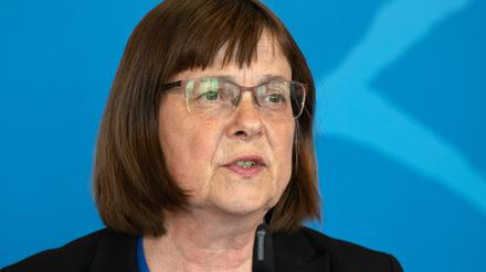 Ursula Nonnemacher (Bündnis 90/Die Grünen), Ministerin für Soziales, Gesundheit, Integration und Verbraucherschutz in Brandenburg. 