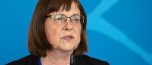 Ursula Nonnemacher (Bündnis 90/Die Grünen), Ministerin für Soziales, Gesundheit, Integration und Verbraucherschutz in Brandenburg. 