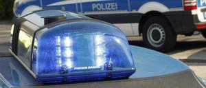 Einer der beiden Männer war beim Eintreffen der Polizei bereits verschwunden.