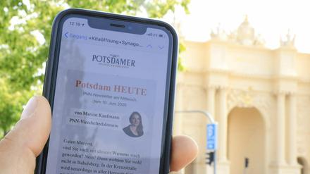 PNN.Newsletter - heute von Marion Kaufmann.