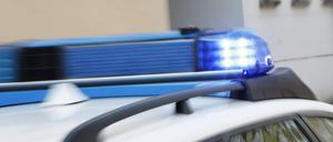 Die Polizei musste am Donnerstag zu einem Frisörsalon ausrücken.