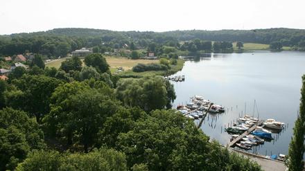Blick auf den Krampnitzsee.