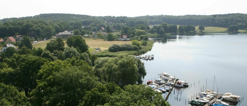 Blick auf den Krampnitzsee.