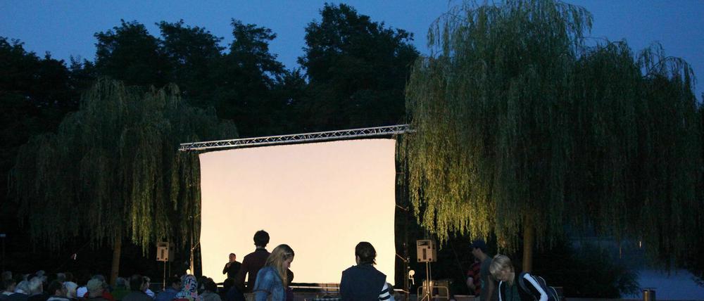 Das Kino auf der Badewiese fällt in diesem Jahr aus - ein Nachholtermin ist geplant. Hier ein Foto aus dem Jahr 2013.