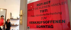 Die CDU fordert mehr verkaufsoffene Sonntage.
