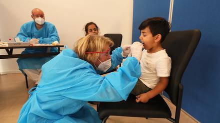 Die aktuellen Ergebnisse der Corona-Tests in der Kita Kinderland waren negativ, doch noch sind die Tests nicht beendet.