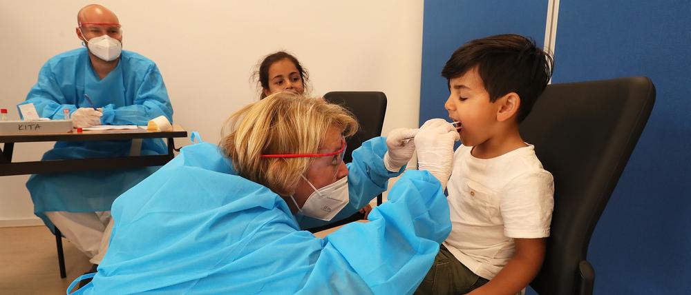 Die aktuellen Ergebnisse der Corona-Tests in der Kita Kinderland waren negativ, doch noch sind die Tests nicht beendet.