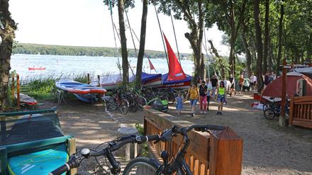 Campingplatz Sanssouci in Potsdam.
