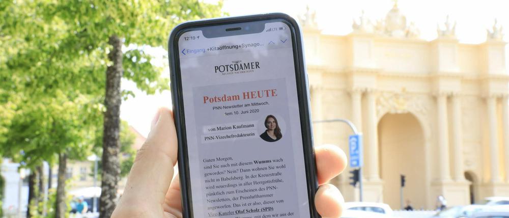 Der PNN-Newsletter heute von Marion Kaufmann.