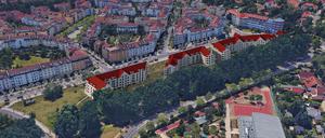 Die Farben der Fassaden sollen leicht variieren. Details müssen noch geklärt werden.