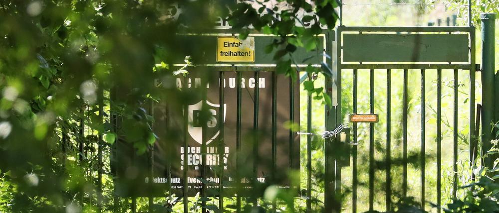 Der größte Teil der Sparte Angergrund ist derzeit abgeriegelt und geräumt.