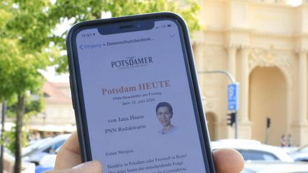 PNN-Newsletter  - heute von Jana Haase.