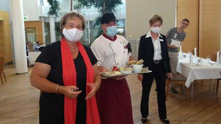 Hotelchefin Jutta Braun im Kongresshotel.