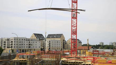 In Potsdam werden viele Wohnungen gebaut - doch meist sind sie teuer. Foto: Sebastian Gabsch