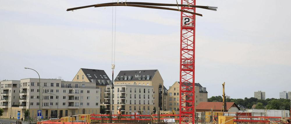 In Potsdam werden viele Wohnungen gebaut - doch meist sind sie teuer. Foto: Sebastian Gabsch