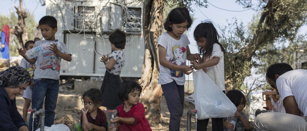 Brandenburg nimmt Kinder und Angehörigen aus überfüllten griechischen Lagern auf.