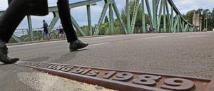 Erinnerung an die Teilung - und an die Wiedervereinigung.