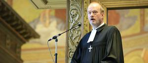 Kristóf Bálint stellte sich in der Nikolaikirche vor.